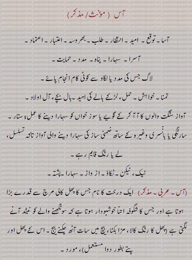  آس, آسا ,آشا ,aas, ਆਸ, asa, ਆਸਾ, asha, ਆਸ਼ਾ , hope., trust, protection, sunrise time, آساں تے پانی پھر جانا,توقع, پناہ, حمل, ٹیک, سہارا