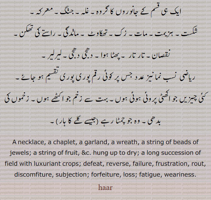 ہار,haar,ਹਾਰ,چندن ہار,لڑی ہار,رانی ہار,,
