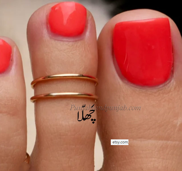 Traditional Ornaments of Punjab,Jewellery,jewelry,zaiwar,زیور, ,گہنا,بُھوکھن,النکار,ٹُوم,ٹومب,ٹونب چھلا 
chhalla ، چھلا  ، انوٹ ، انوٹی، anwat,anwati