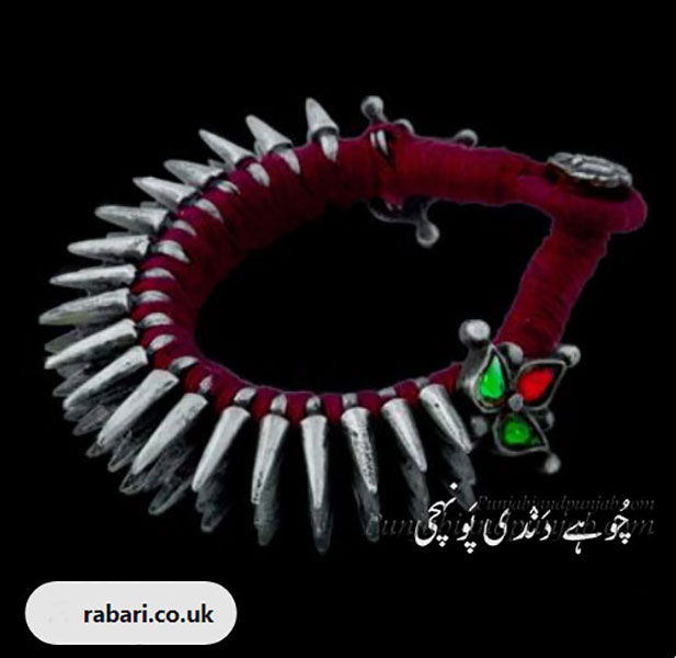,Paunhchi,ਪਹੁੰਚੀ,ਪੌਂਹਚੀ,ਦਸਤੀ,dasti,bracelets, band, pahunchi,Traditional Ornaments of Punjab,Jewellery,jewelry,زیور