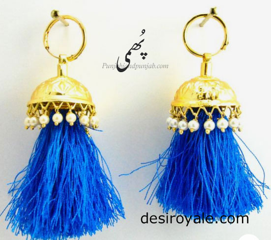 A tassel.,phumni, پھمنی ، Traditional Ornaments of Punjab,Jewellery,jewelry,zaiwar,زیور, ,گہنا,بُھوکھن,النکار,ٹُوم,ٹومب,ٹونب چھلا 
