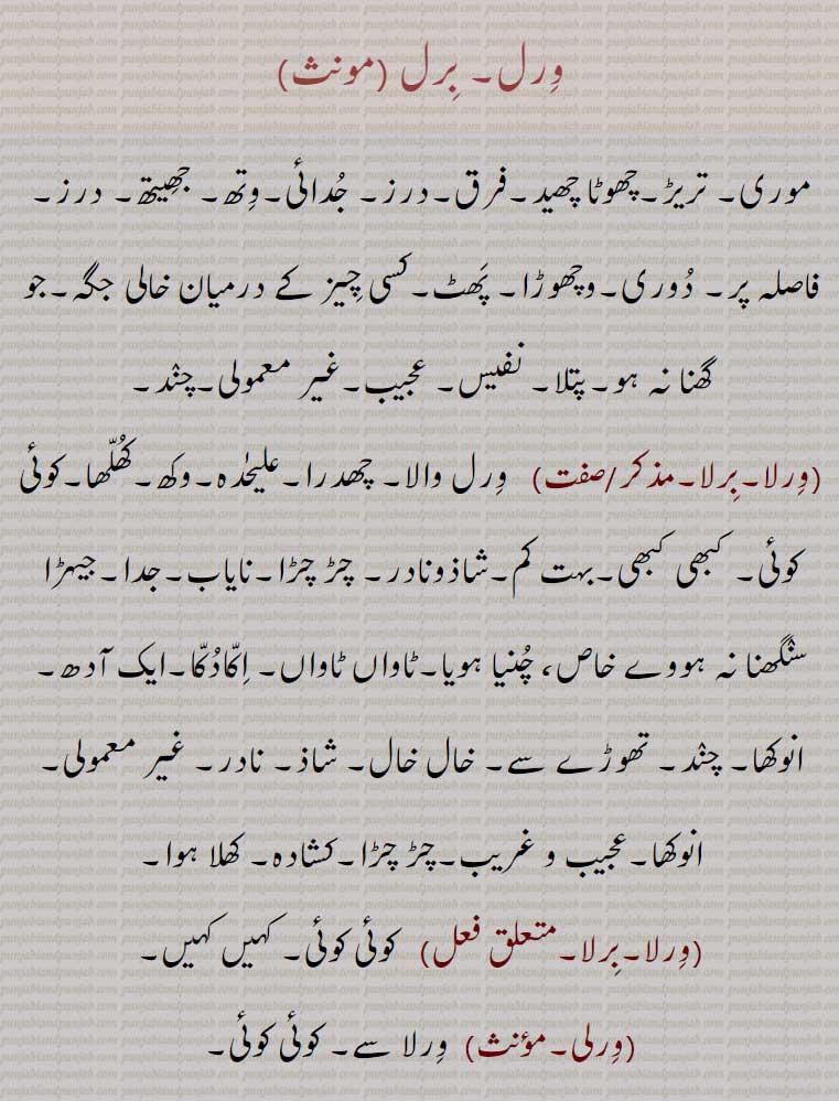 ورل, برل,ورلا,برلا,ورلی,